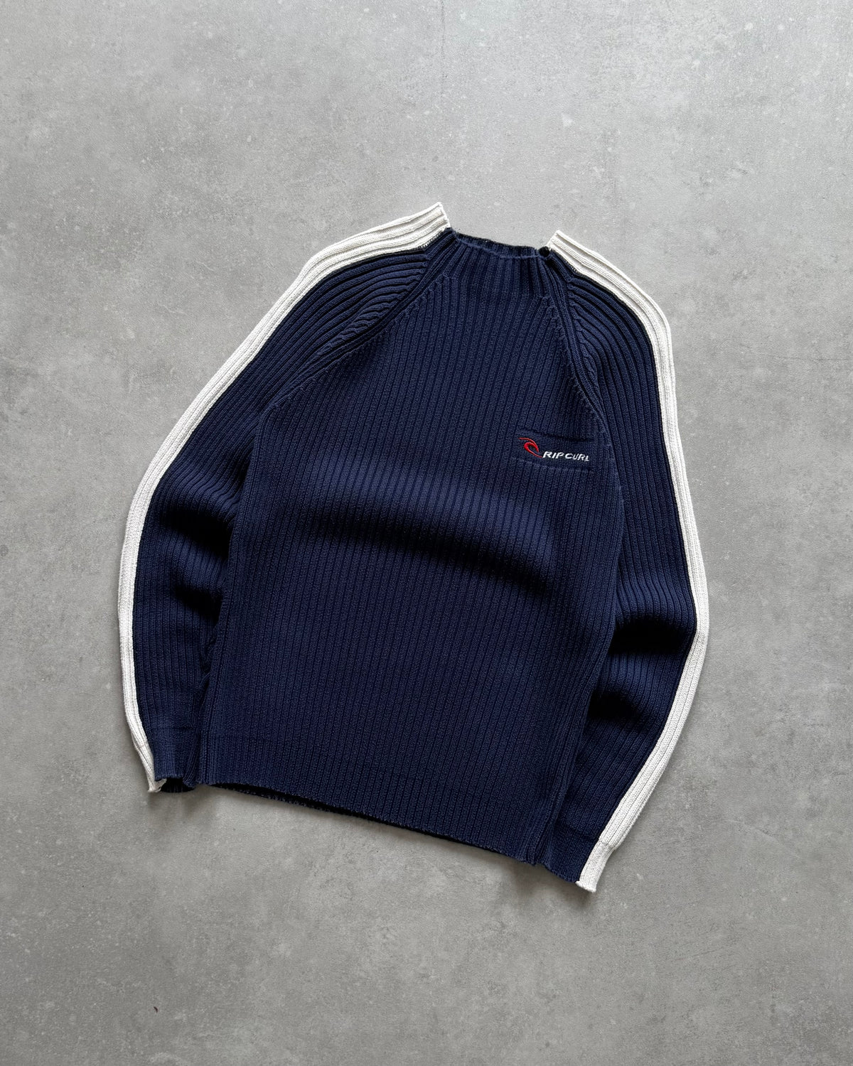 Vintage Rip Curl Cable Knit Jumper (M)