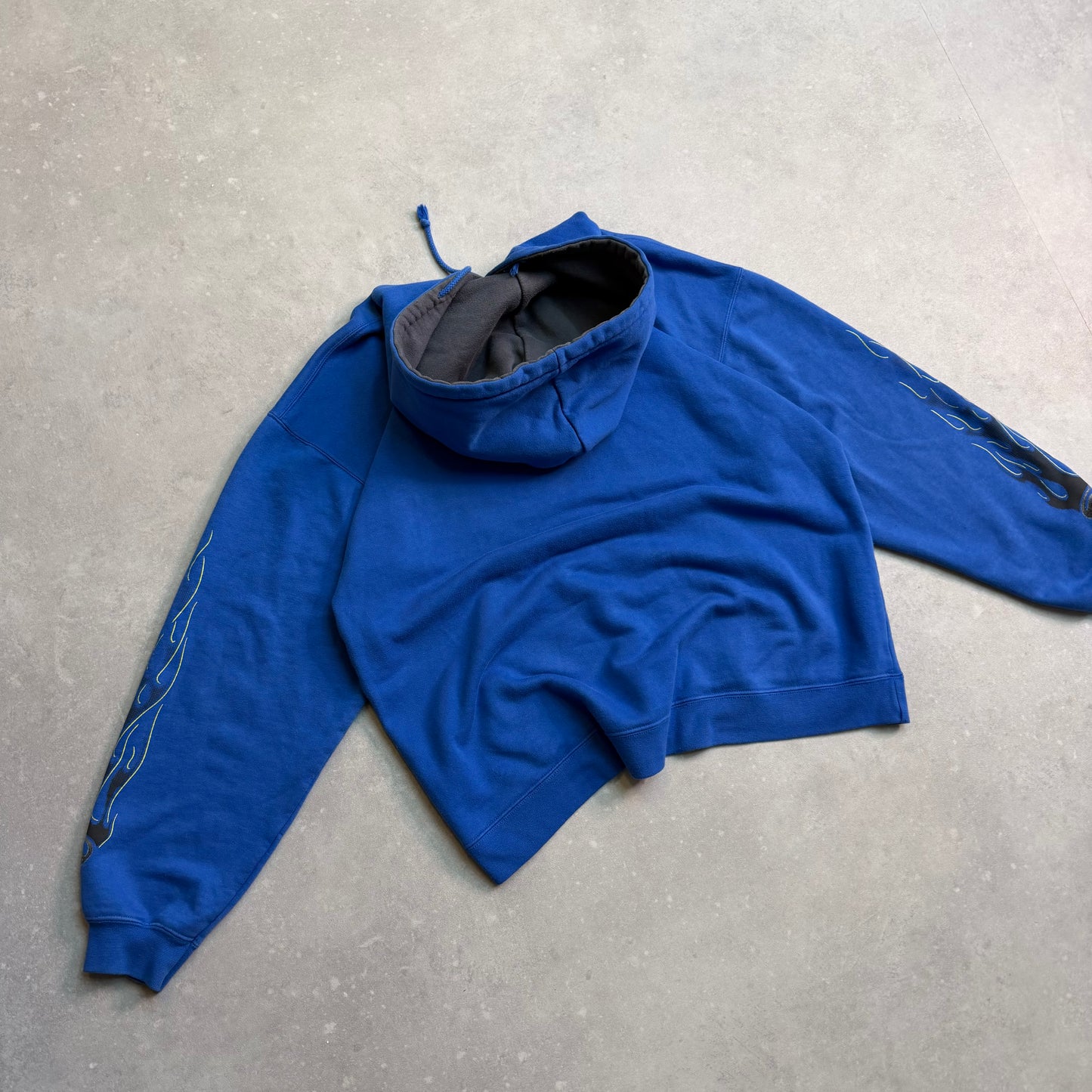 00’s Quiksilver Flame Hoodie (L)