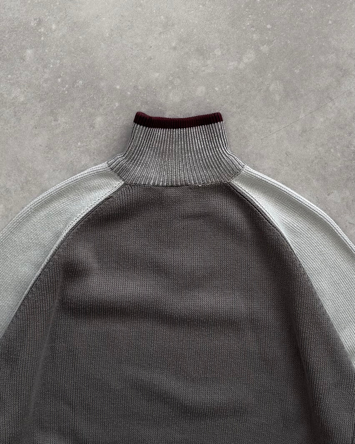 Vintage Quiksilver 1/4 Zip Knit Jumper (S)