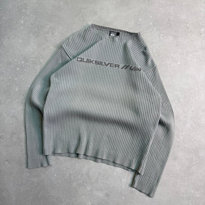 00’s Quiksilver Cable Knit Jumper (S)