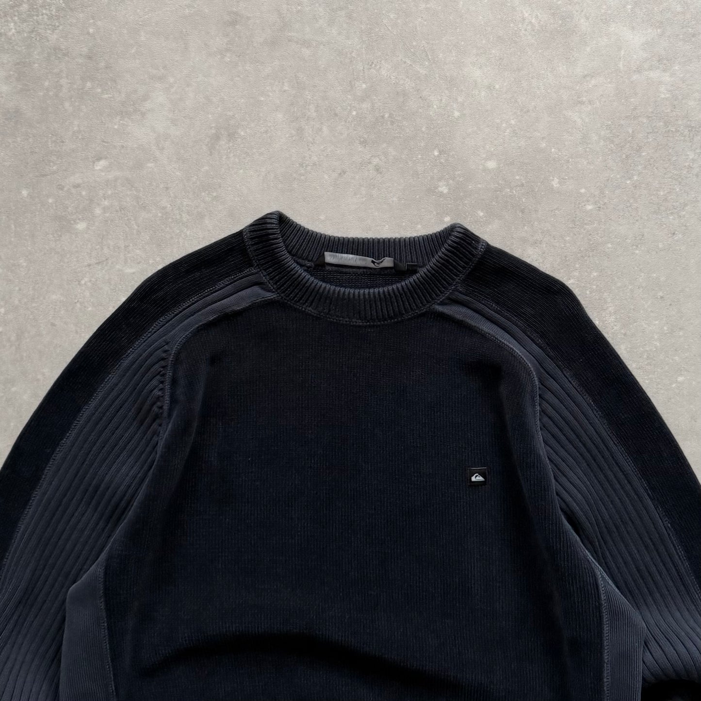 00's Quiksilver Corduroy Knit Jumper (M)