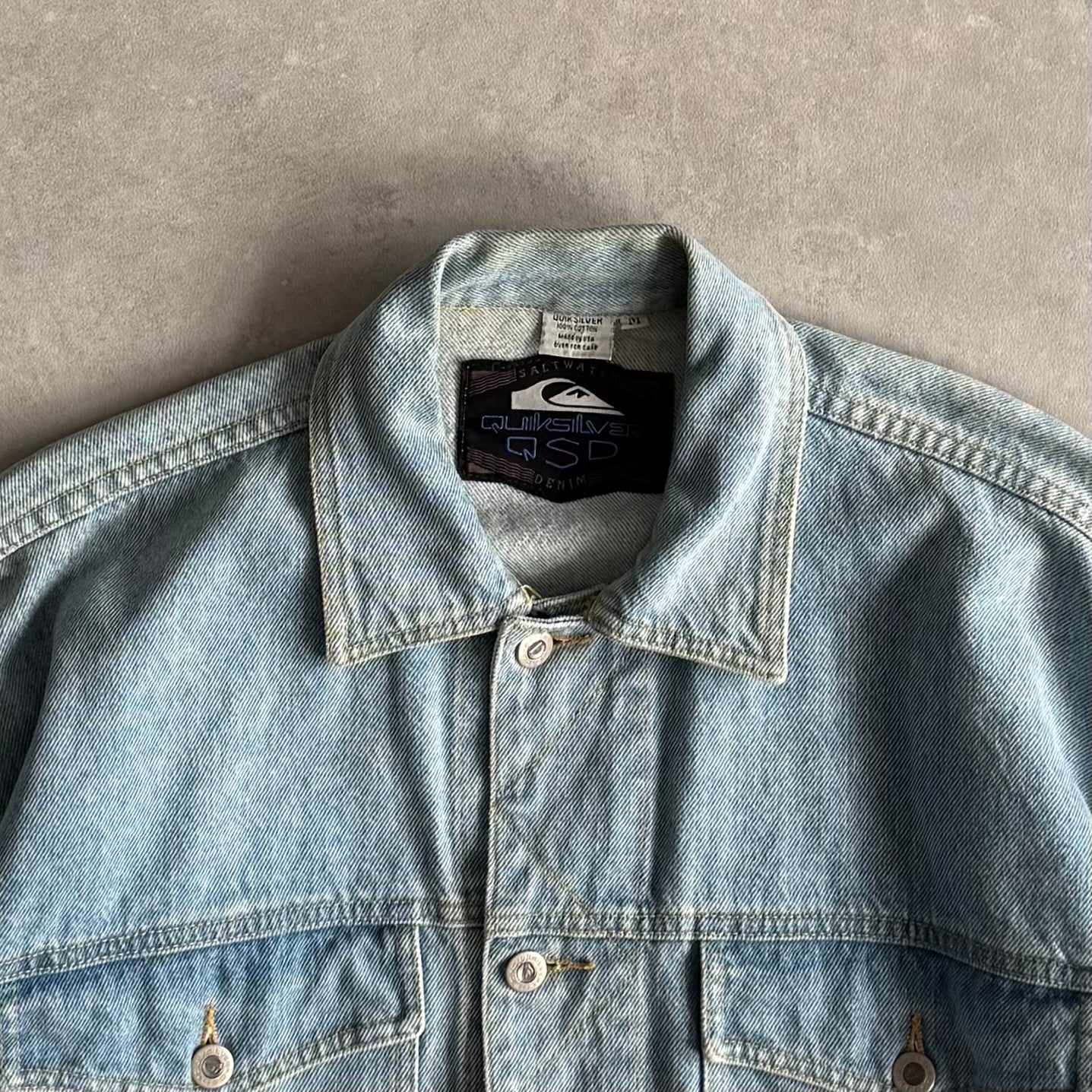 Vintage Quiksilver Denim Jacket (M)