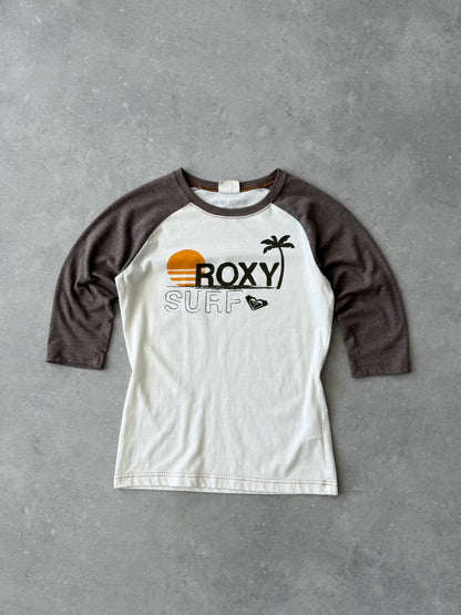 Vintage Roxy Women’s Long Sleeve T-Shirt (M)