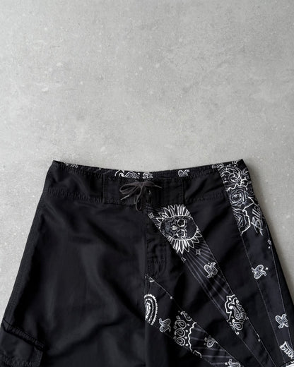 Vintage Billabong Rising Sun Paisley Boardshorts (31)