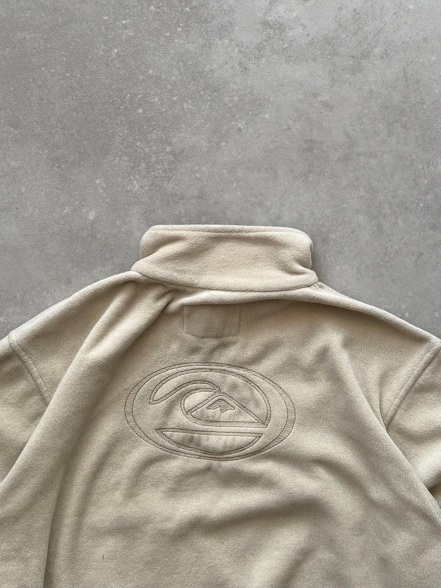 Vintage Quiksilver 1/4 Zip Fleece Jumper (M)