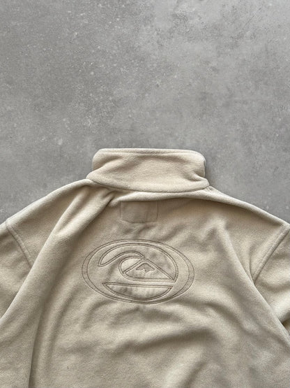 Vintage Quiksilver 1/4 Zip Fleece Jumper (M)