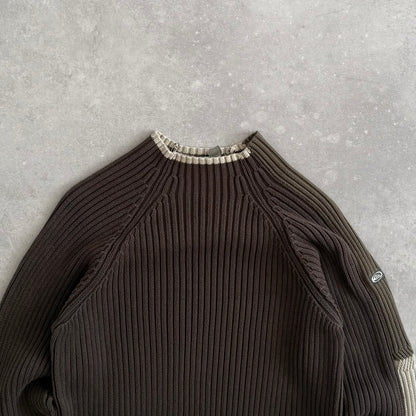 00’s Quiksilver Cable Knit Jumper (L)