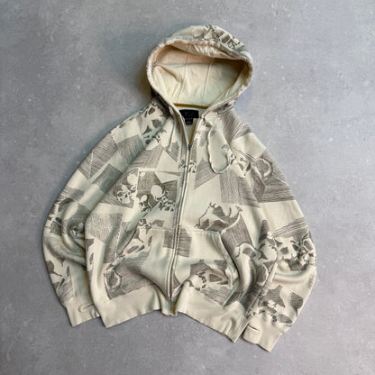 00’s Oakley Skull Hoodie (L)