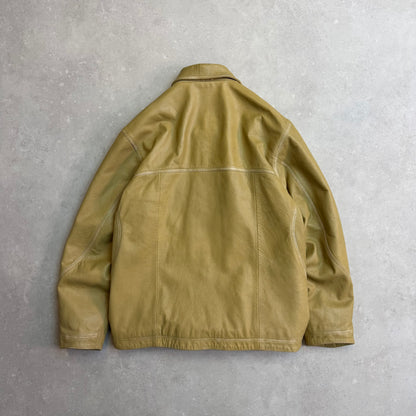 00’s Rip Curl Leather Jacket (M)