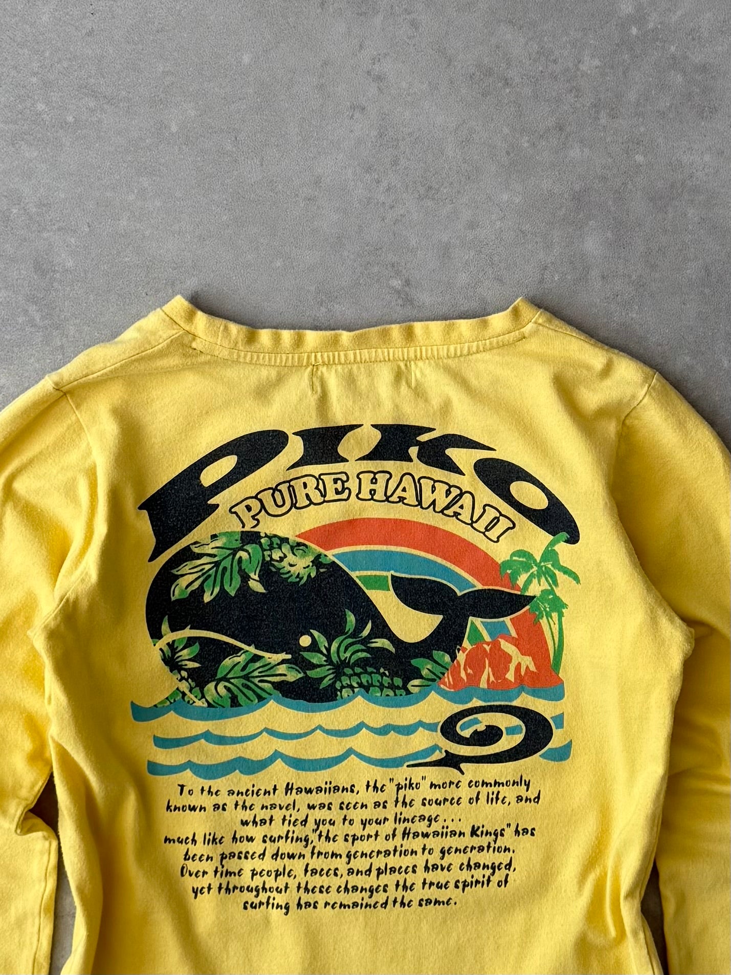 Vintage Piko Women’s Long Sleeve T-shirt (S)