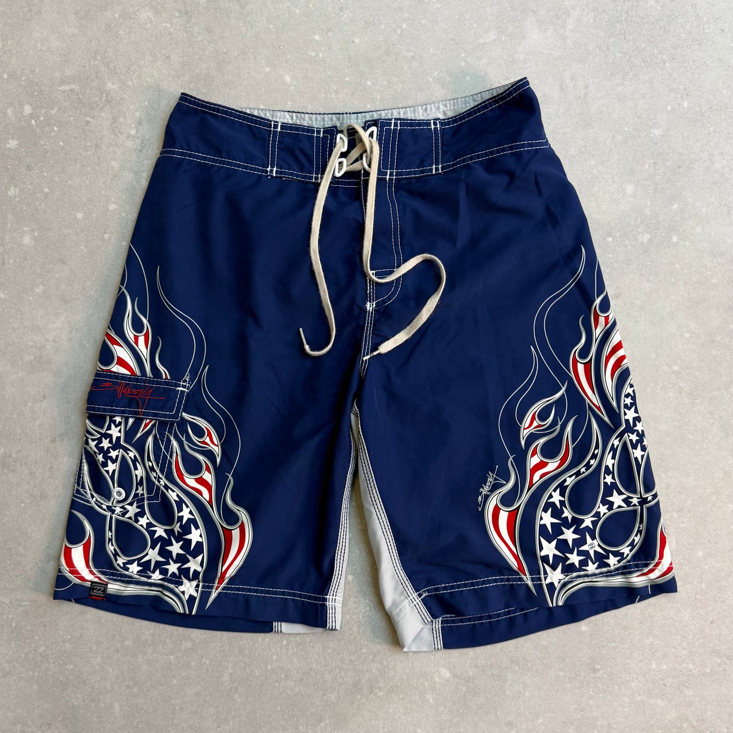 00’s Billabong Flame Board Shorts