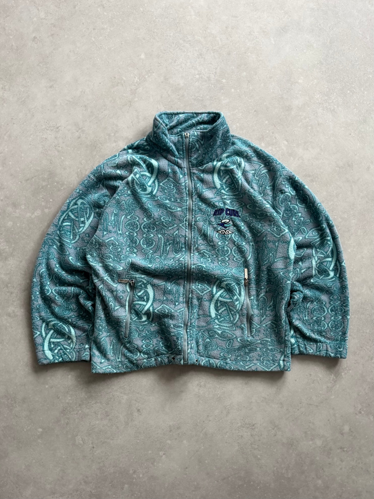 Vintage Rip Curl Full Zip Fleece (M)