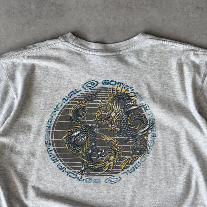 00’s Gotcha Dragon Print T-shirt (M)