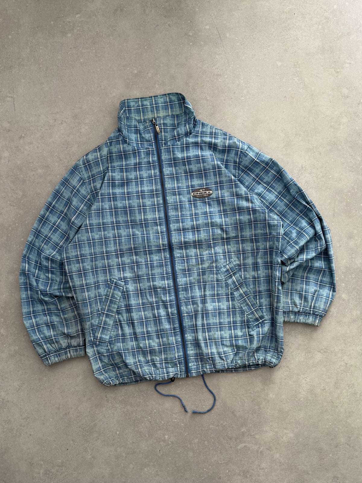 Vintage O’Neill Plaid Windbreaker (XL)