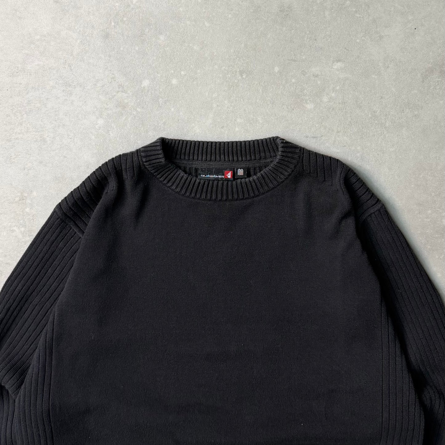 00's Quiksilver Cable Knit Jumper (M)