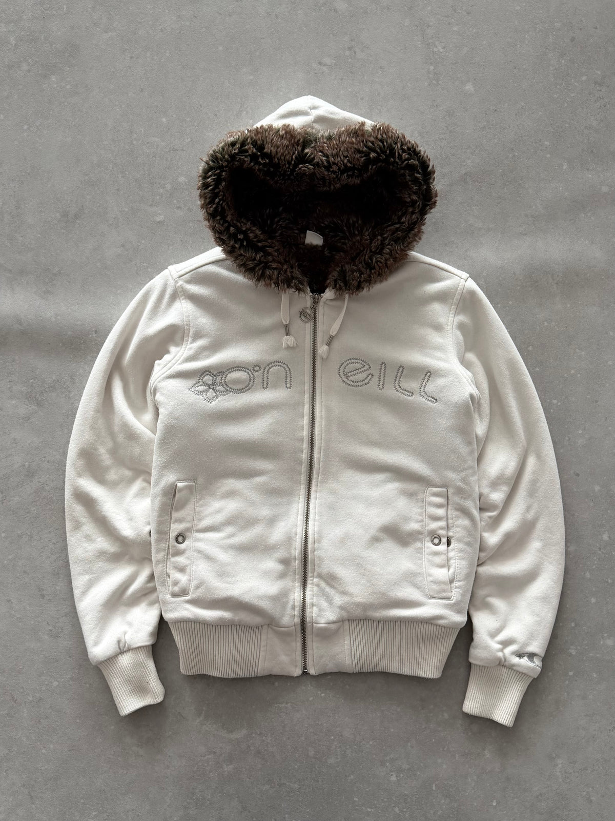 Vintage O’Neill Fur Lined Hoodie (S)