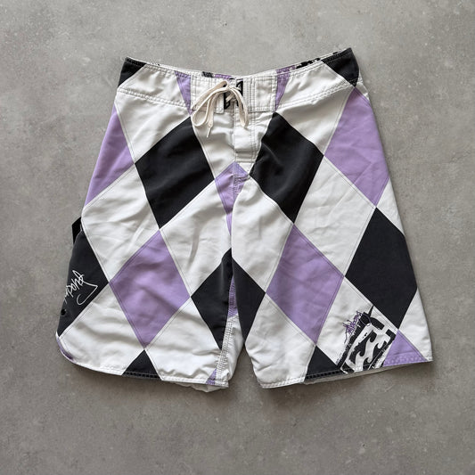 00's Billabong Andy Irons Argyle Boardshorts (34)