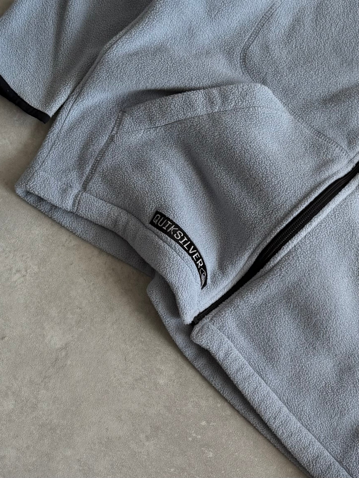 Vintage Quiksilver Zip Up Fleece (S)