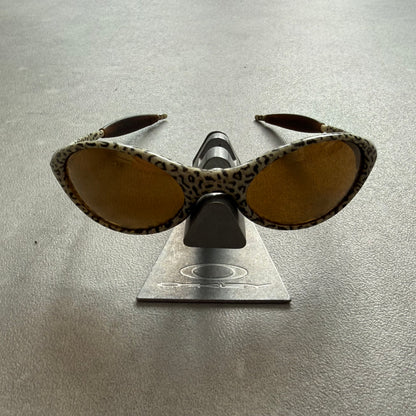 Vintage Oakley Eye Jacket Cheetah Sunglasses
