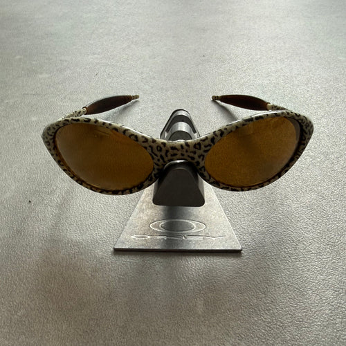Vintage Oakley Eye Jacket Cheetah Sunglasses