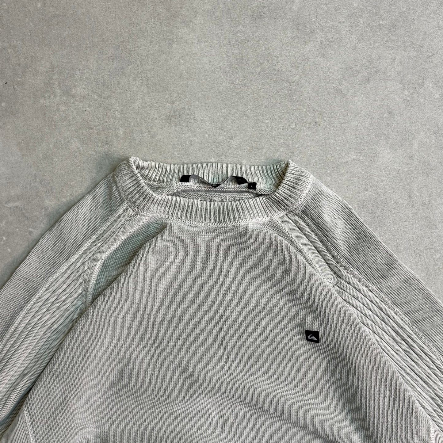 00’s Quiksilver Corduroy Knit Jumper (L)