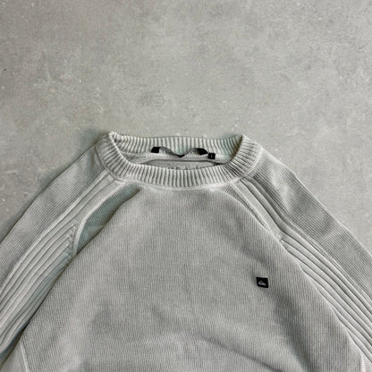 00’s Quiksilver Corduroy Knit Jumper (L)