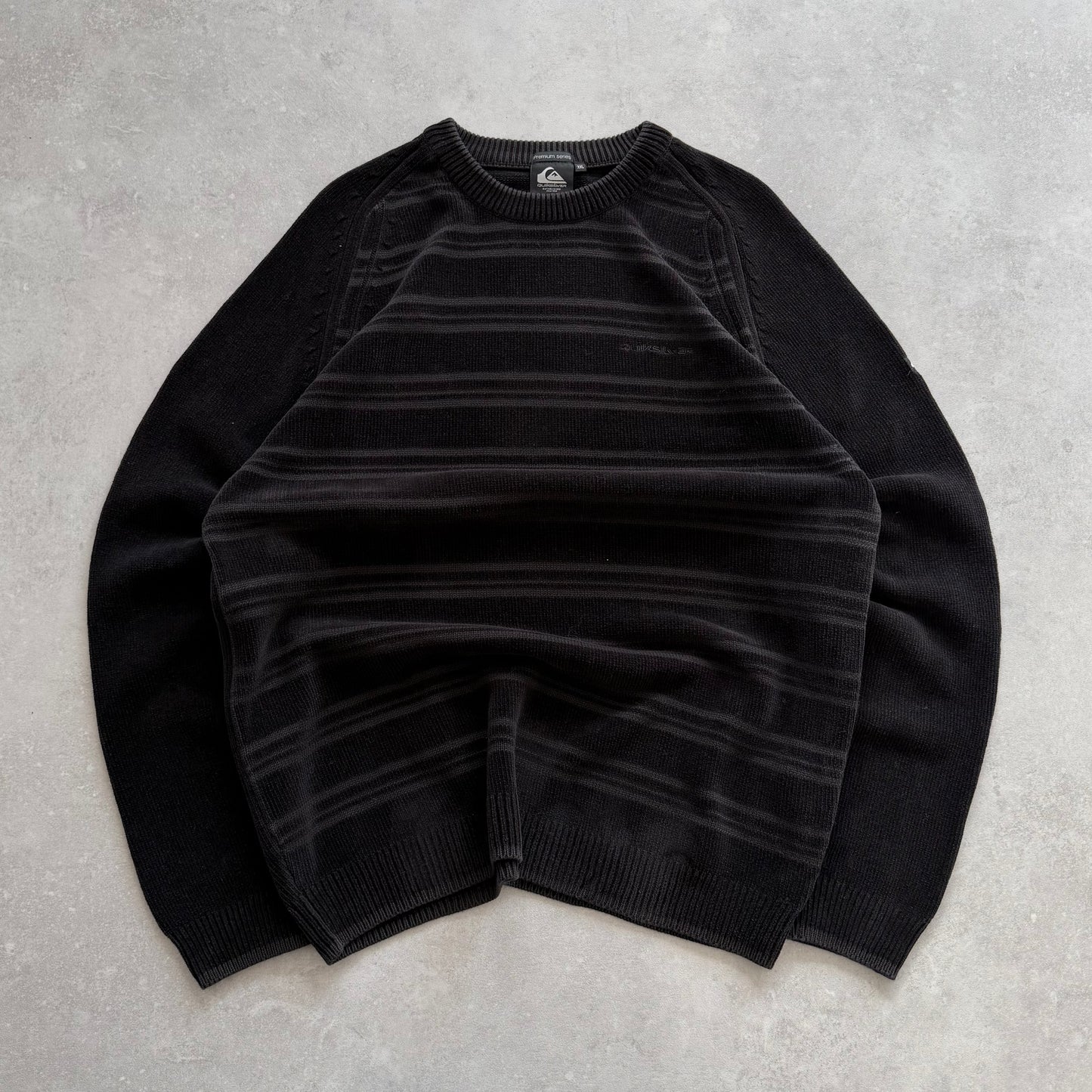 00’s Quiksilver Corduroy Knit Jumper (XL)