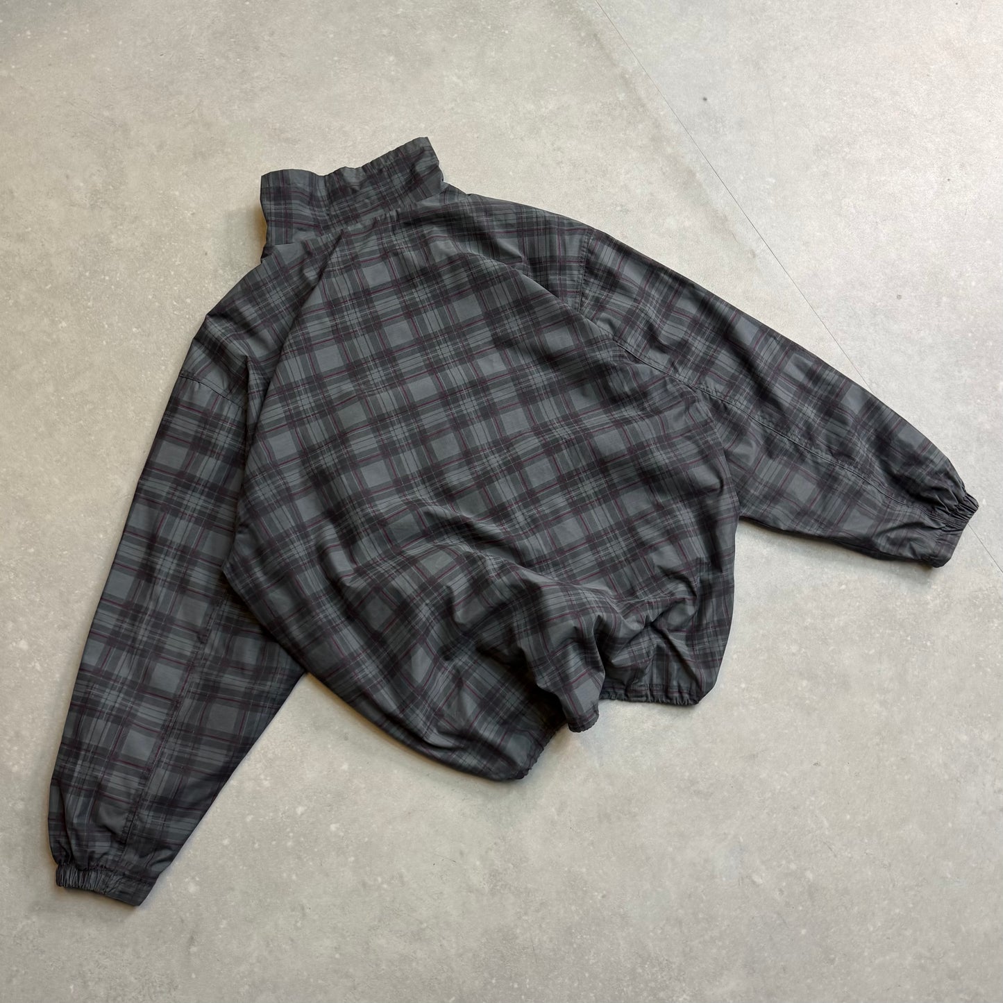 90's Quiksilver Plaid Shell Jacket (L)