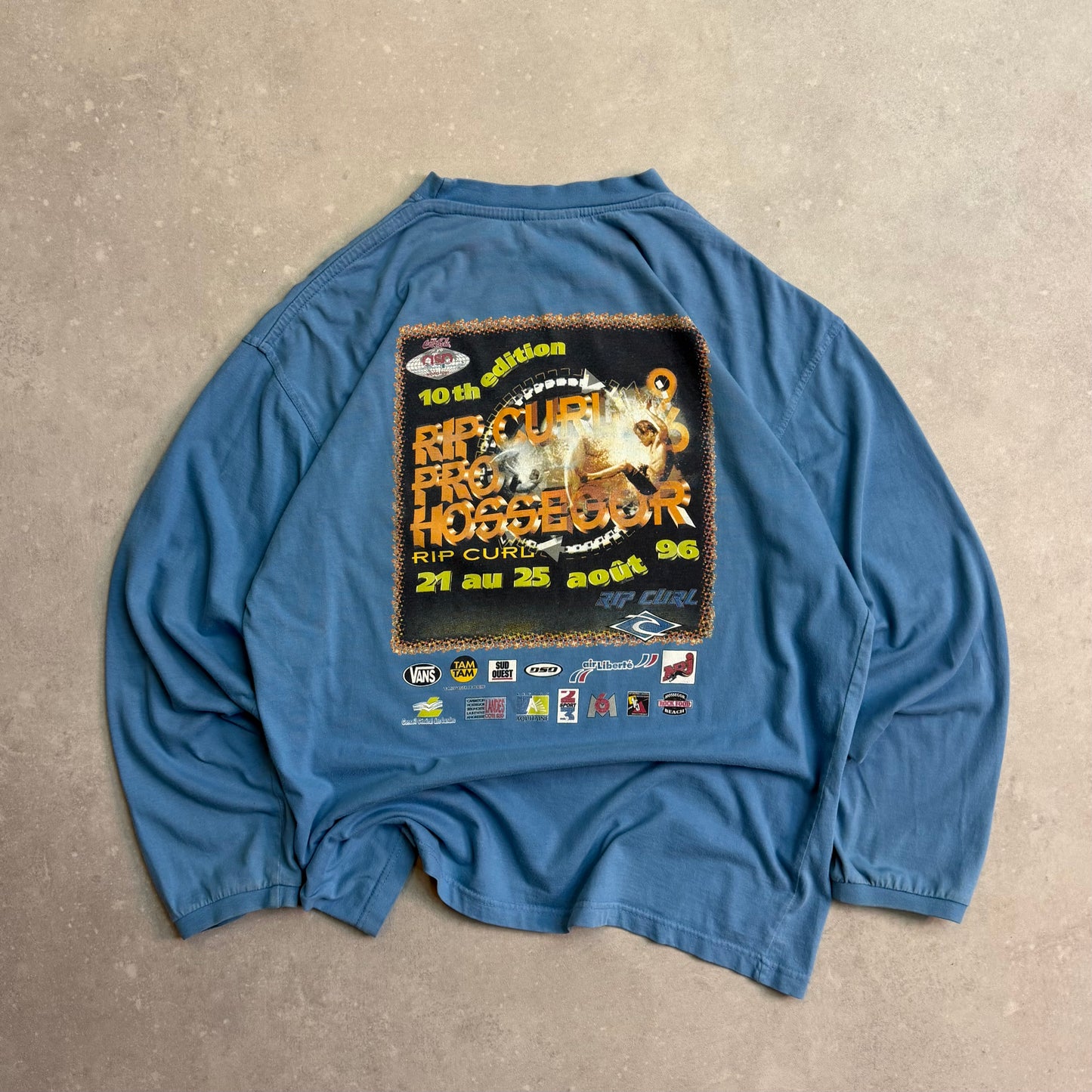 1996 Rip Curl Hossegor Pro Long Sleeve T-shirt (XL)