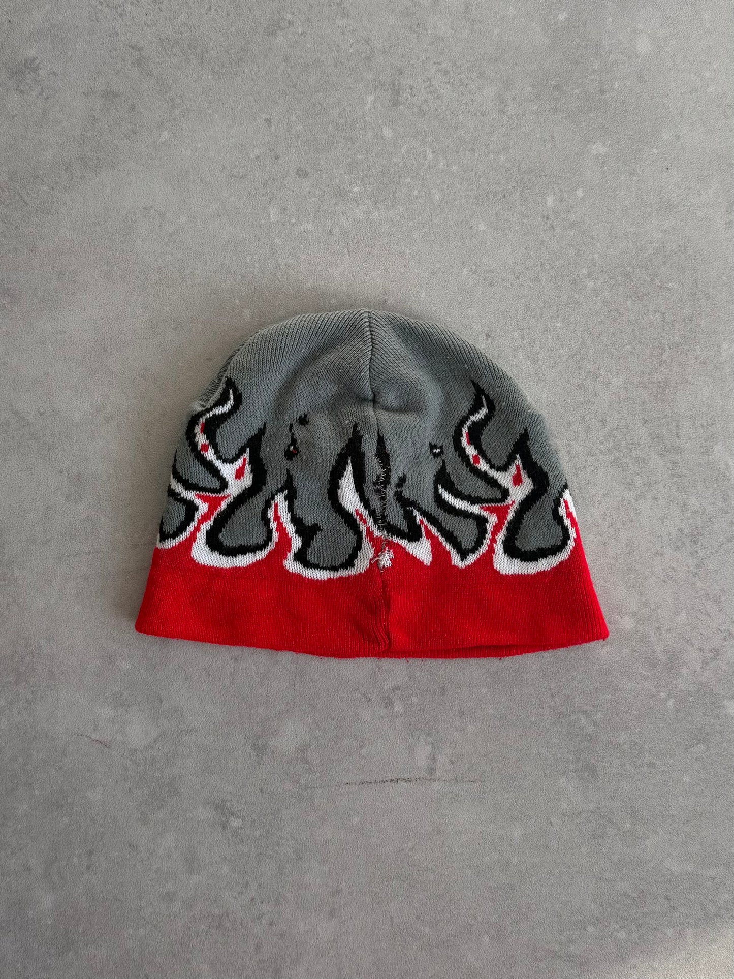 Vintage Quiksilver Flame Beanie