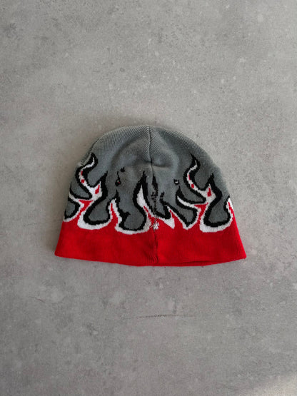 Vintage Quiksilver Flame Beanie