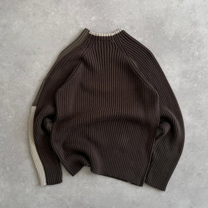 00’s Quiksilver Cable Knit Jumper (L)