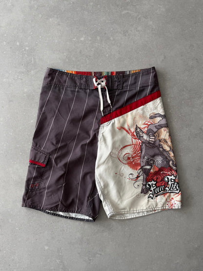 Vintage Billabong Foo Fighters Boardshorts (32)