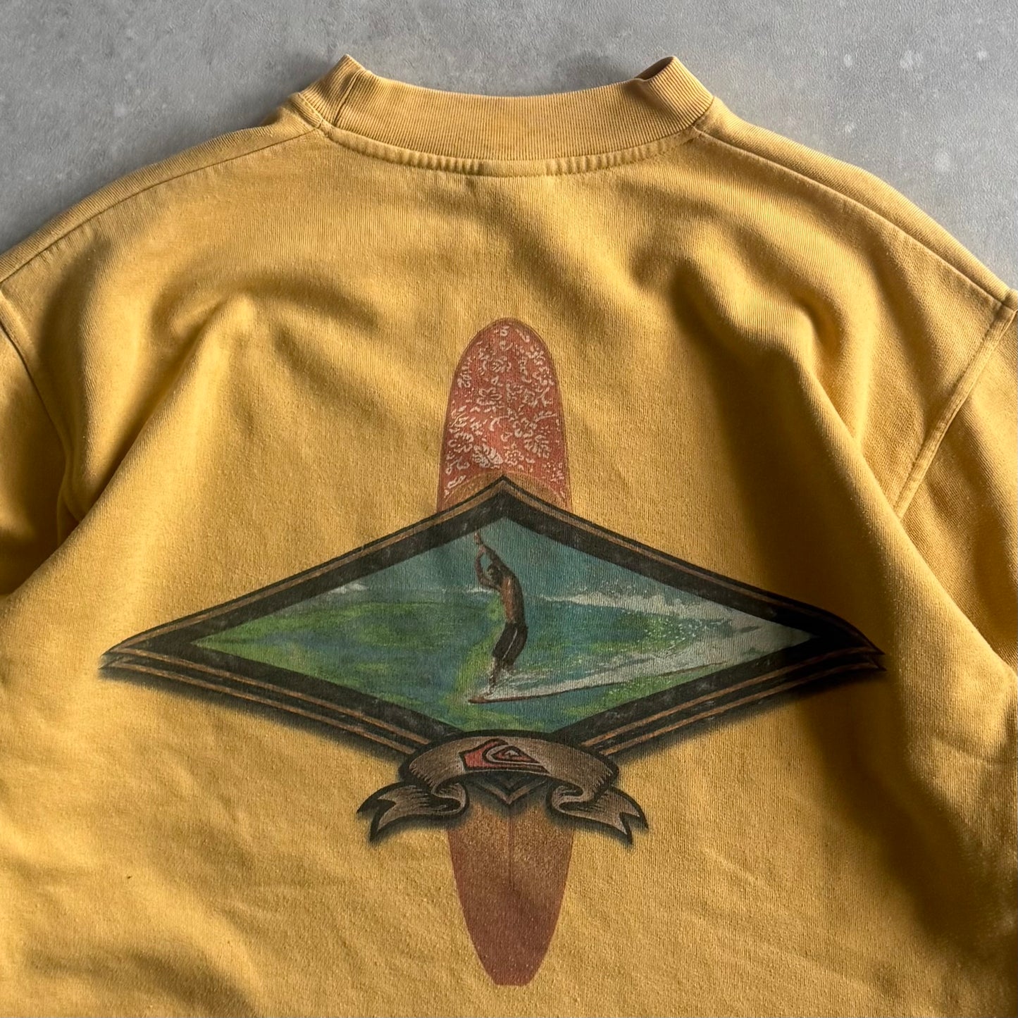 Vintage Quiksilver Cropped Sweatshirt (S)