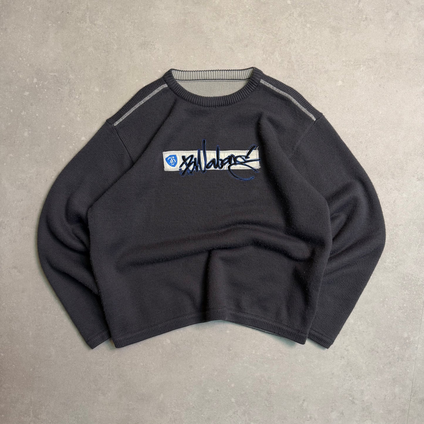 00’s Reversible Billabong Knit Jumper (M)