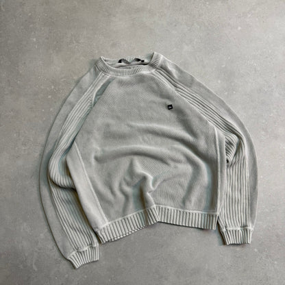 00’s Quiksilver Corduroy Knit Jumper (L)