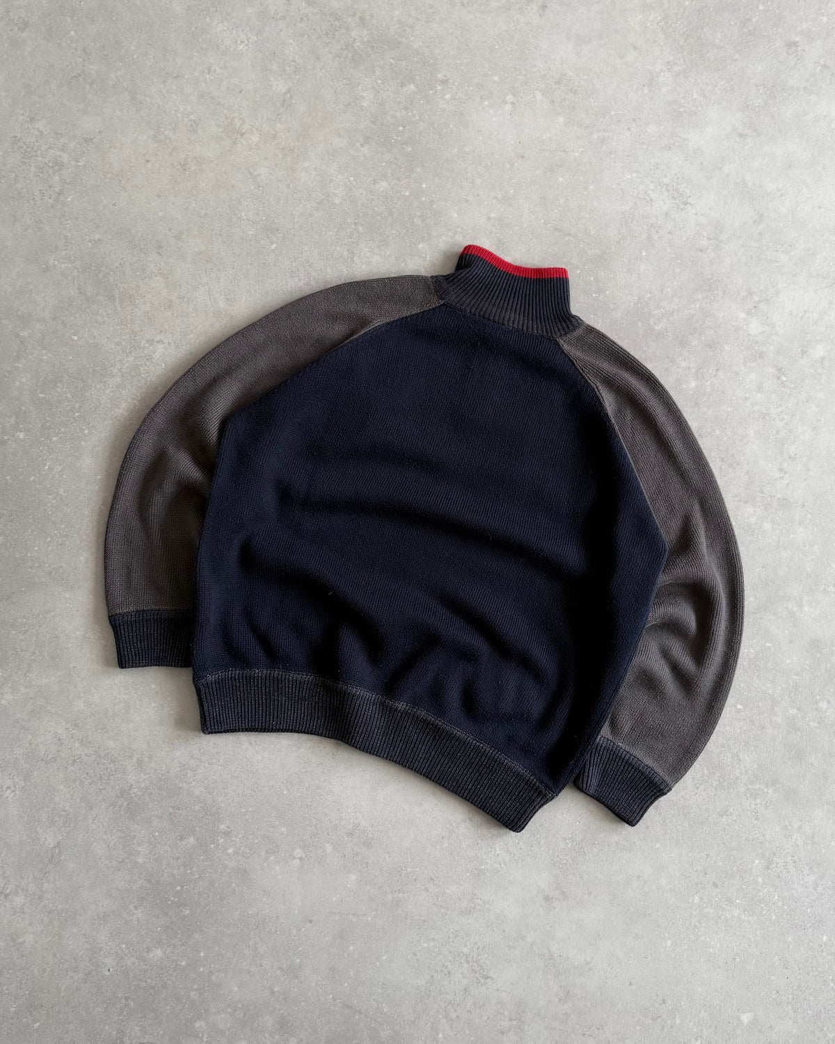 Vintage Quiksilver 1/4 Zip Knit Jumper (S)