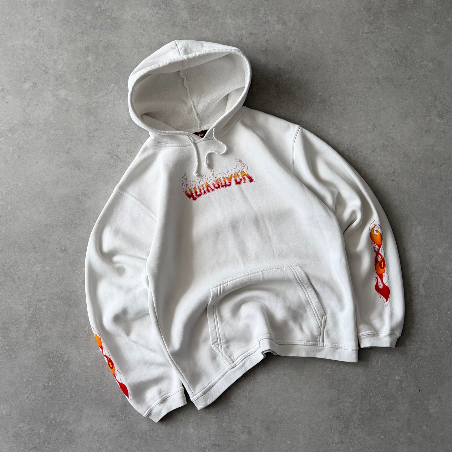 00's Quiksilver Flame Hoodie (M)