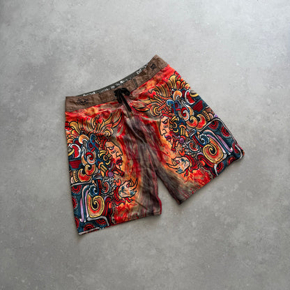 Vintage O'Neill 'La Raza' Boardshorts (38)