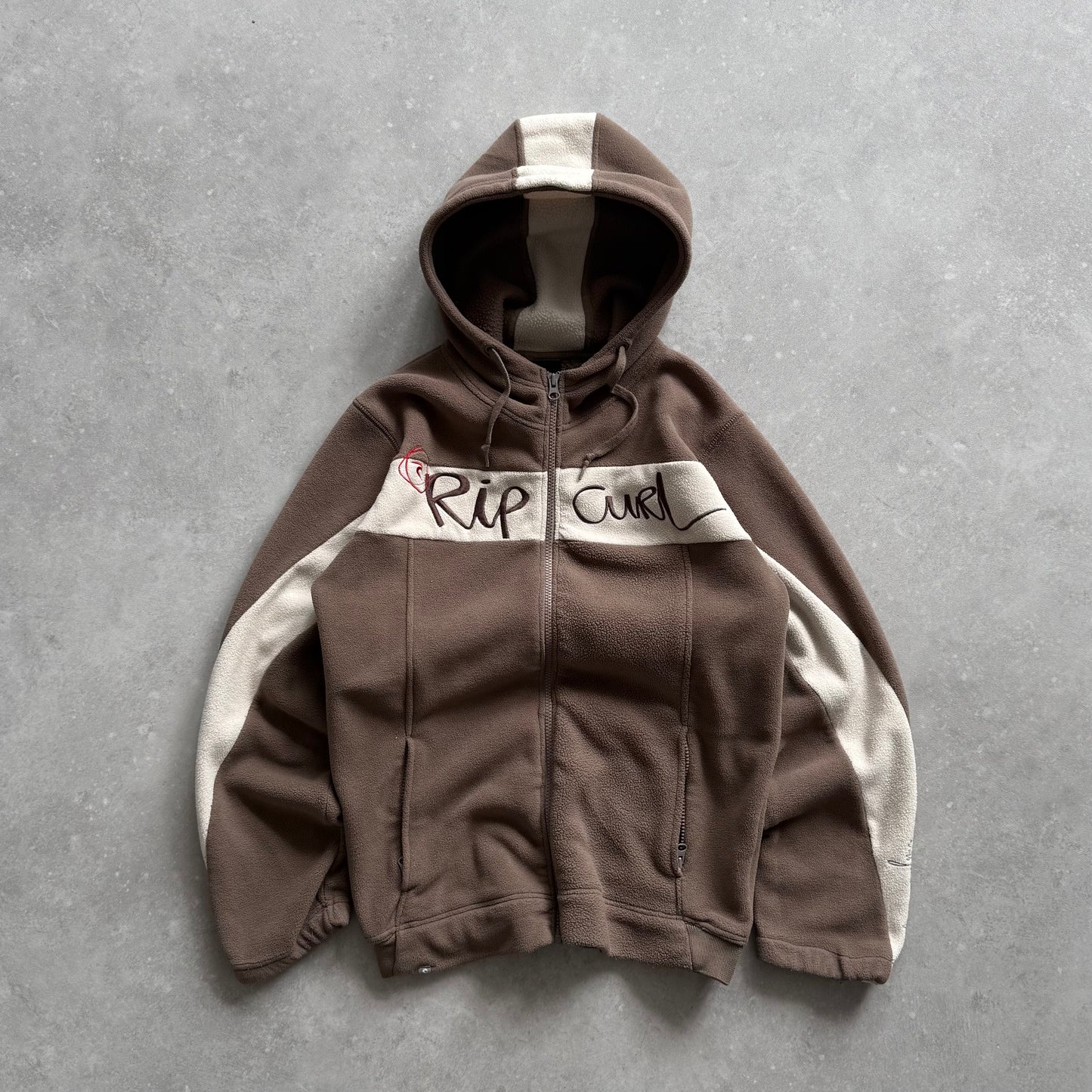 Vintage Rip Curl Fleece Hoodie (M)