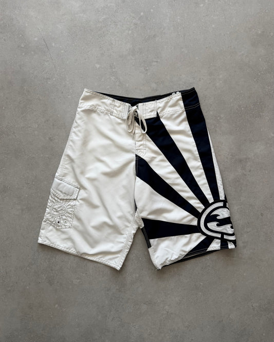 Vintage Billabong Andy Irons Rising Sun Boardshorts (32)
