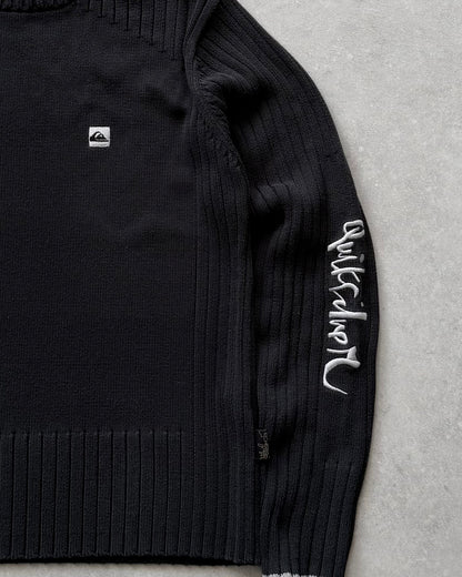 Vintage Quiksilver Cable Knit Jumper (M)