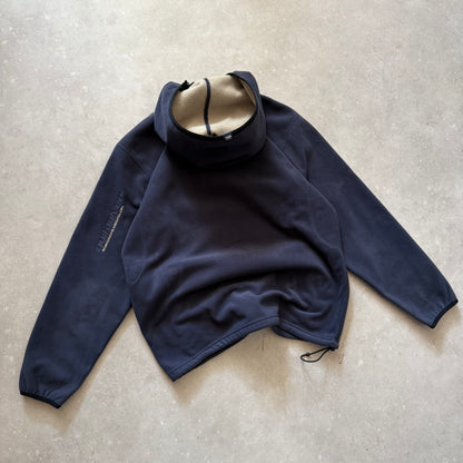 00’s Quiksilver Shoulder Zip Hoodie (M)