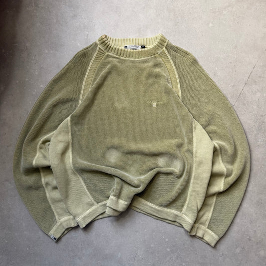 00’s Quiksilver Corduroy Knit Jumper (XL)