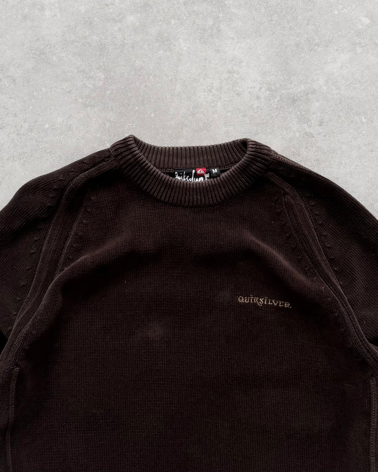 Vintage Quiksilver Corduroy Knit Jumper (M)