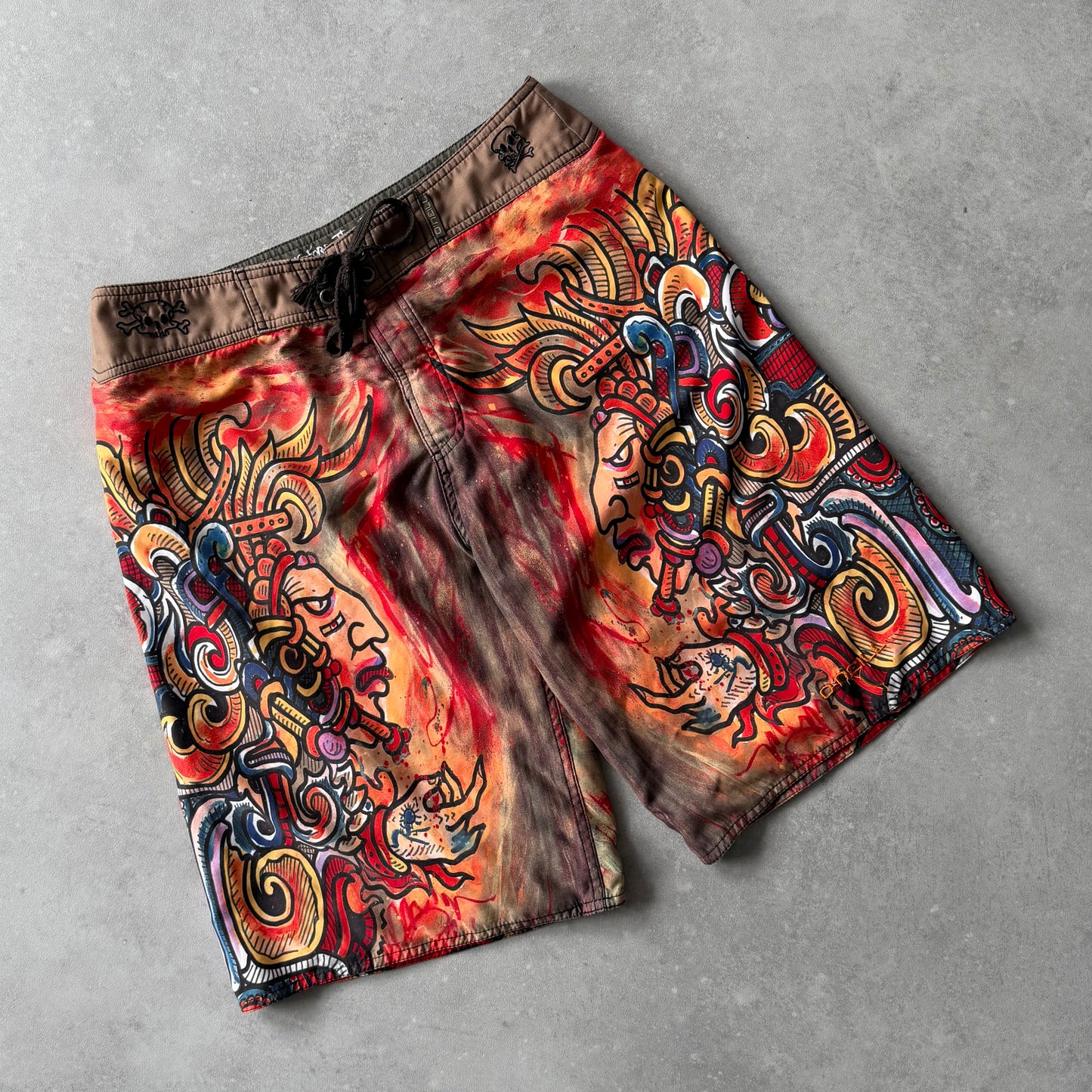 Vintage O'Neill ''La Raza'' Boardshorts (32)