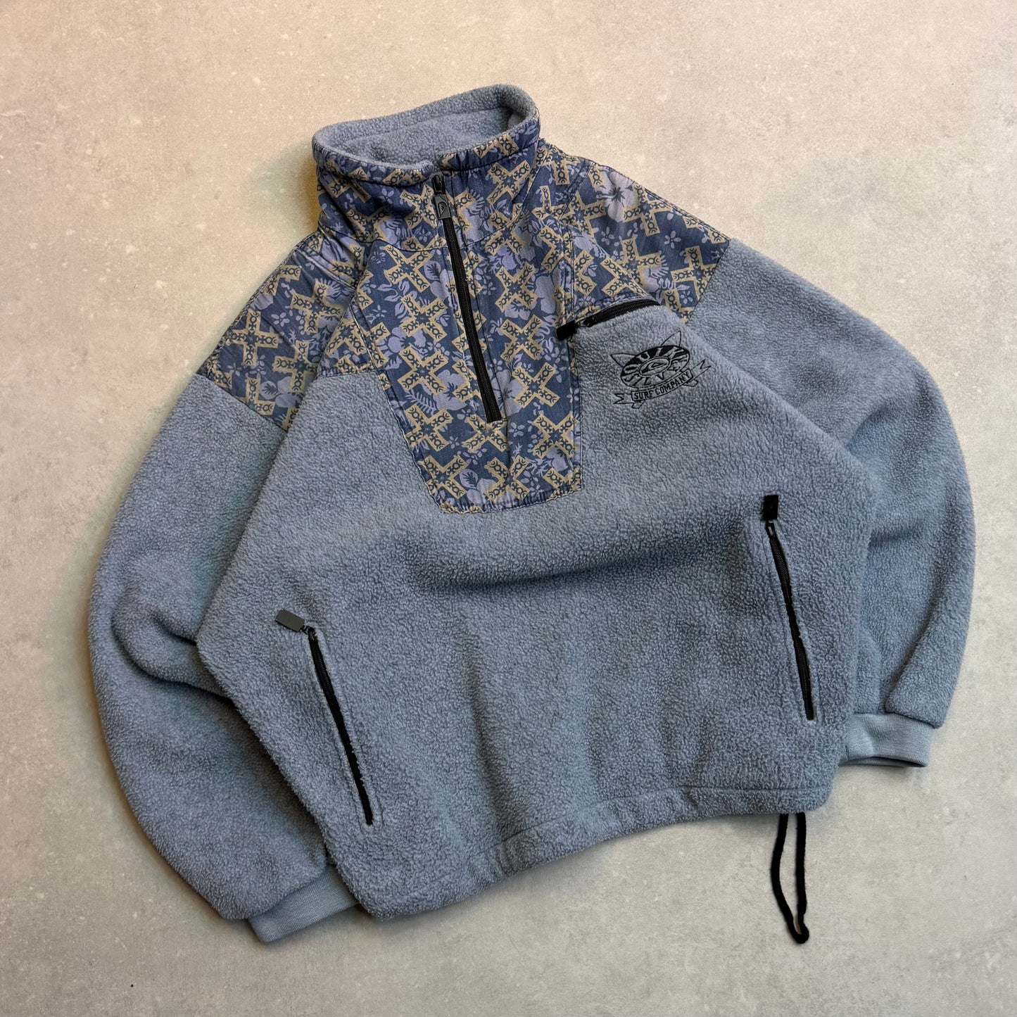 00’s Quiksilver Fleece 1/4 Zip (M)