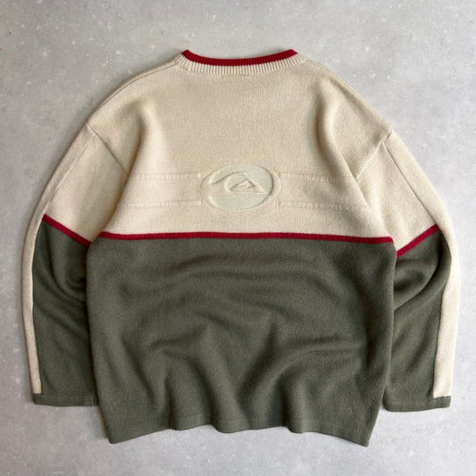 00's Quiksilver Knit Jumper (XXL)