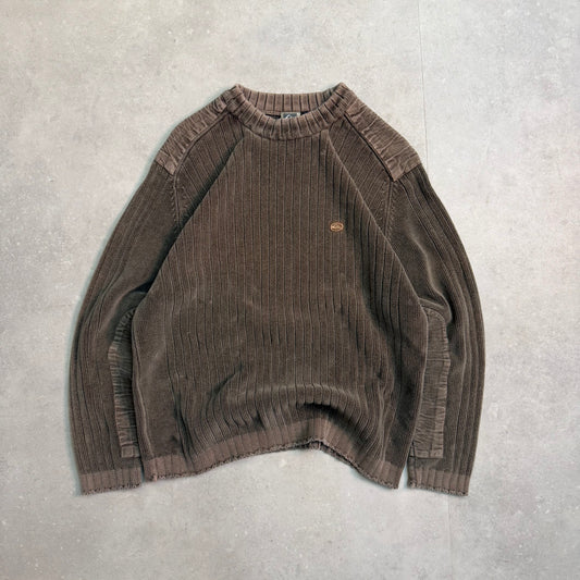 00’s Quiksilver Corduroy Knit Jumper (S)