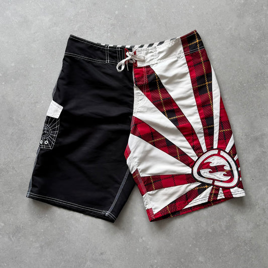 Vintage Billabong Andy Irons Rising Sun Boardshorts (36)